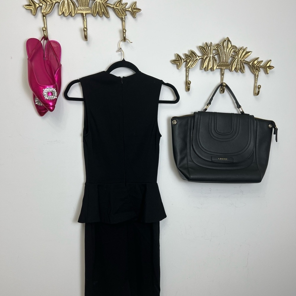 Guess by Marciano Chic Black Dress with peplum Xs - Picture 3 of 3